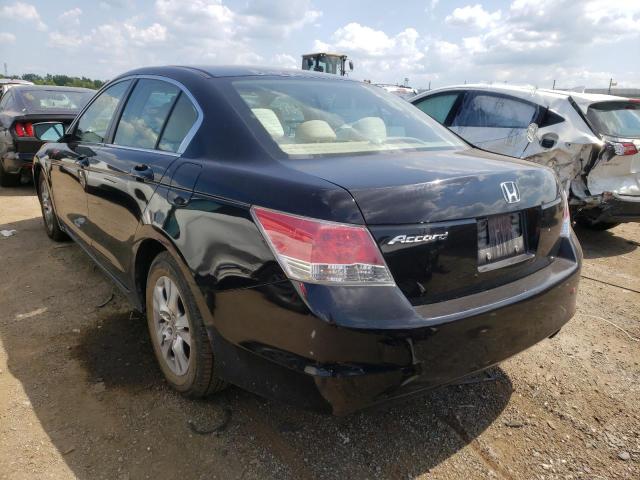 1HGCP26478A049671 - 2008 HONDA ACCORD LXP BLACK photo 3