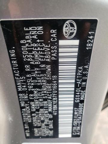 4T1BK1EB7FU166418 - 2015 TOYOTA AVALON XLE GOLD photo 10