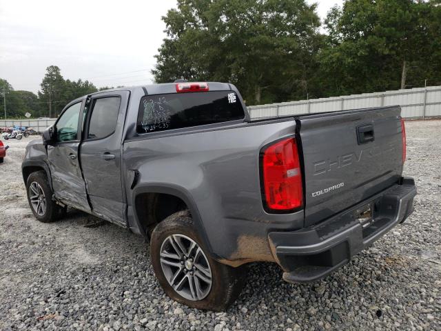 1GCGSBEA3M1107338 - 2021 CHEVROLET COLORADO GRAY photo 3