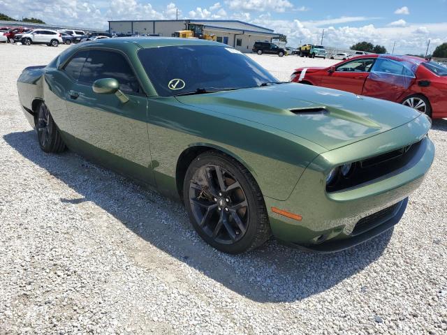 2C3CDZAG1MH542991 - 2021 DODGE CHALLENGER GREEN photo 1