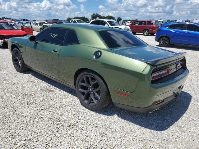 2C3CDZAG1MH542991 - 2021 DODGE CHALLENGER GREEN photo 3