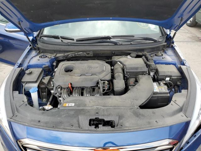 5NPE34AF9GH296897 - 2016 HYUNDAI SONATA BLUE photo 7