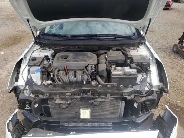 5NPE34AF0JH660289 - 2018 HYUNDAI SONATA SPO WHITE photo 7