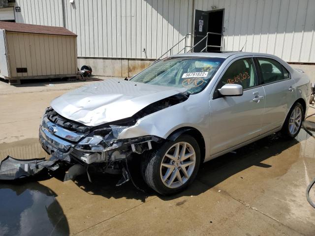 3FAHP0JA5CR299291 - 2012 FORD FUSION SEL SILVER photo 2