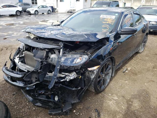 19XFC2F85LE012182 - 2020 HONDA CIVIC SPOR BLACK photo 2