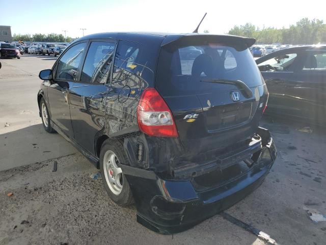 JHMGD38627S024469 - 2007 HONDA FIT S 黑色 照片 3