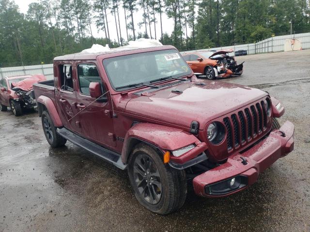 1C6HJTFG5ML607769 - 2021 JEEP GLADIATOR MAROON photo 1