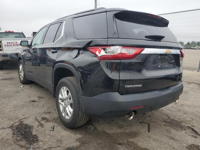 1GNERGKW2KJ127827 - 2019 CHEVROLET TRAVERSE L BLACK photo 3