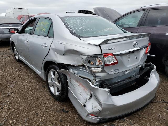 2T1BU4EE7DC956905 - 2013 TOYOTA COROLLA BASE  photo 3