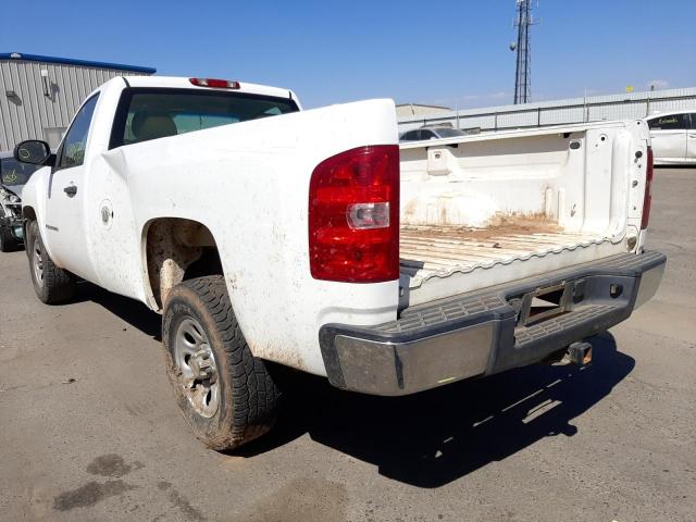 1GCEC14C37Z555456 - 2007 CHEVROLET silverado WHITE photo 3