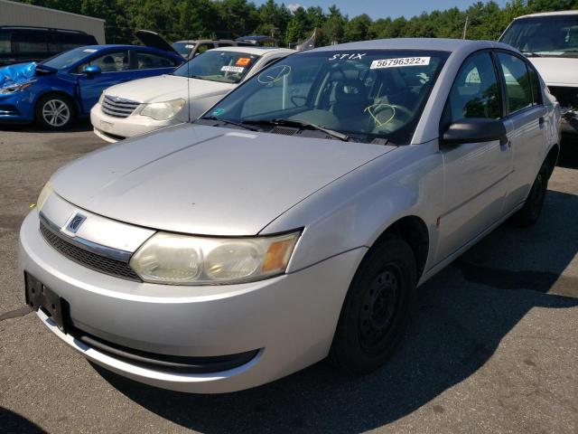 1G8AG52F24Z103530 - 2004 SATURN ION LEVEL SILVER photo 2