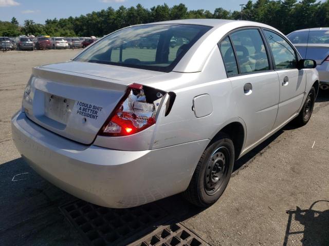 1G8AG52F24Z103530 - 2004 SATURN ION LEVEL SILVER photo 4