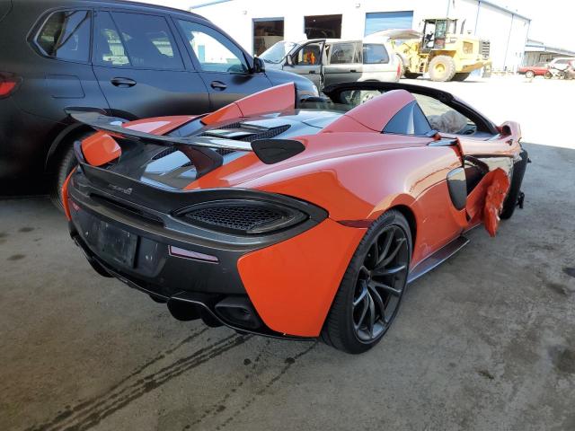 SBM13FAA9KW007977 - 2019 MCLAREN AUTOMOTIVE 570S ORANGE photo 4