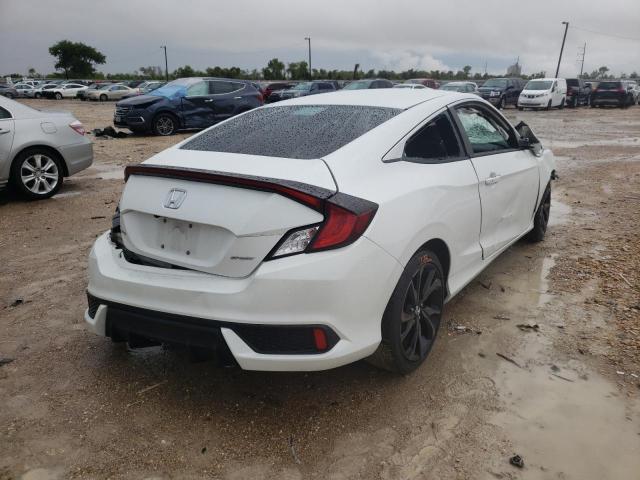 2HGFC4B85KH305778 - 2019 HONDA CIVIC SPOR WHITE photo 4
