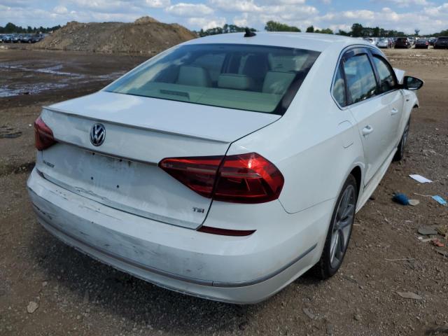 1VWDT7A39HC007238 - 2017 VOLKSWAGEN PASSAT R-L WHITE photo 4