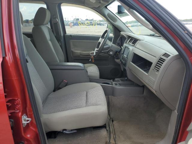 1D7HE48N88S575416 - 2008 DODGE DAKOTA QUA RED photo 5