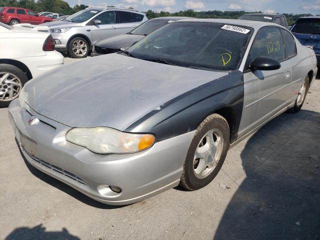 2G1WX12K849145351 - 2004 CHEVROLET MONTE CARLO SS  photo 2