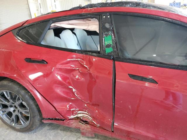 5YJSA1E5XNF478807 - 2022 TESLA MODEL S Կարմիր լուսանկար 10