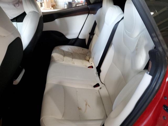 5YJSA1E5XNF478807 - 2022 TESLA MODEL S Կարմիր լուսանկար 6