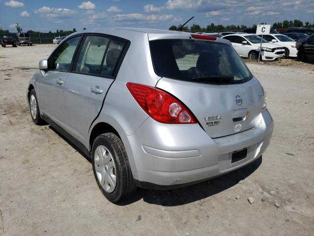 3N1BC1CP1BL359588 - 2011 NISSAN VERSA S SILVER photo 3