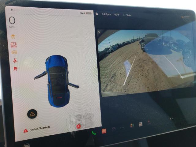 5YJYGDEE4MF294956 - 2021 TESLA MODEL Y Синий фото 9