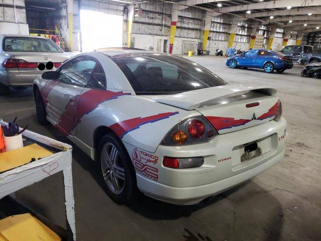 4A3AC84H53E035969 - 2003 MITSUBISHI ECLIPSE GT WHITE photo 3