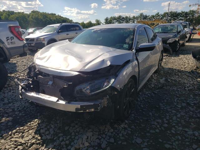 2HGFC2F87LH525634 - 2020 HONDA CIVIC SPOR SILVER photo 2