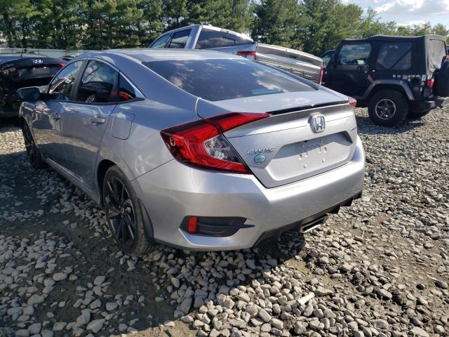 2HGFC2F87LH525634 - 2020 HONDA CIVIC SPOR SILVER photo 3