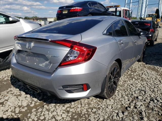 2HGFC2F87LH525634 - 2020 HONDA CIVIC SPOR SILVER photo 4