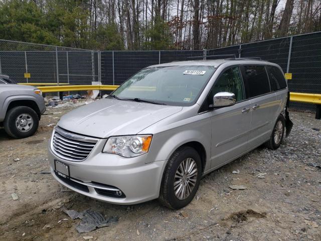 2C4RC1GG0CR199665 - 2012 CHRYSLER TOWN & COU SILVER photo 2