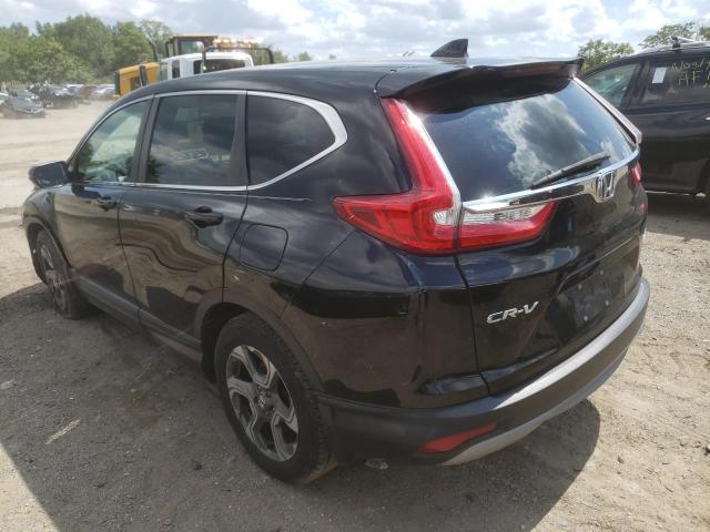 2HKRW2H82HH673351 - 2017 HONDA CR-V EXL BLACK photo 3