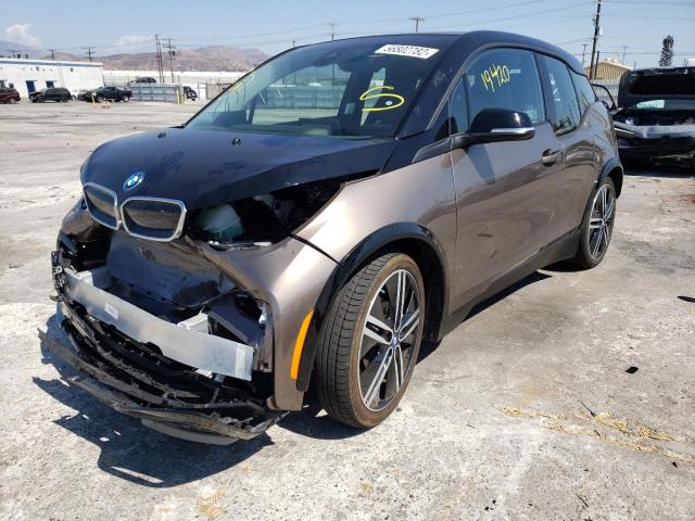 WBY8P8C57K7E28938 - 2019 BMW I3 S REX CHARCOAL photo 2