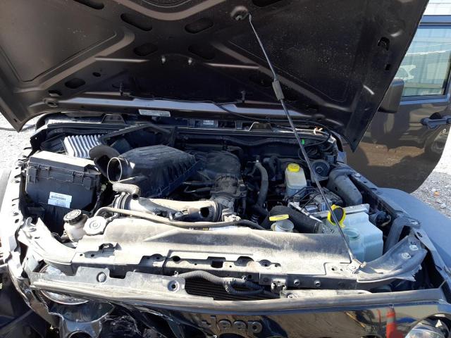 1C4AJWAG2EL264391 - 2014 JEEP WRANGLER S GRAY photo 7