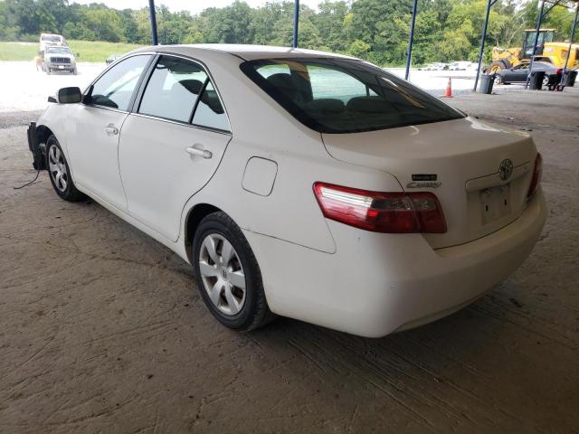 4T1BE46K47U709880 - 2007 TOYOTA CAMRY CE WHITE photo 3