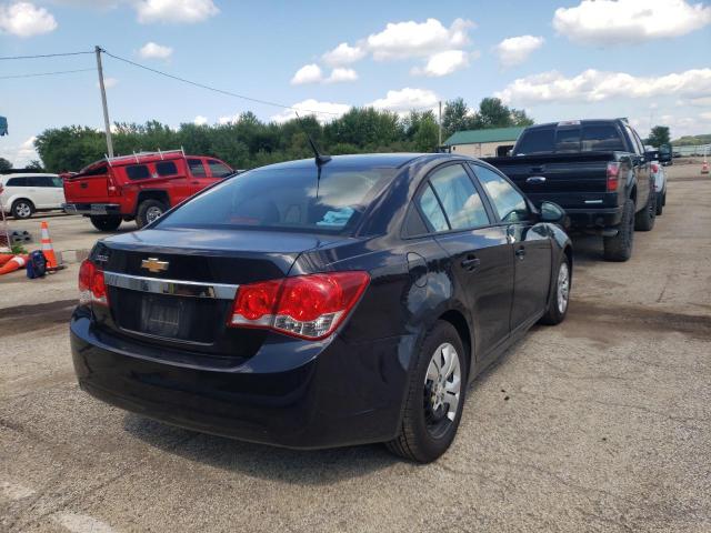 1G1PA5SH3D7290879 - 2013 CHEVROLET CRUZE BLUE photo 4