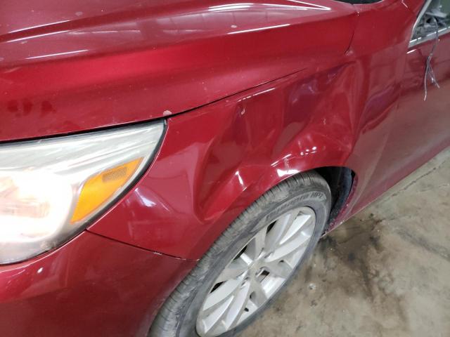 1G11H5SL7EF169592 - 2014 CHEVROLET MALIBU LTZ მუქწითელი ფოტო 9