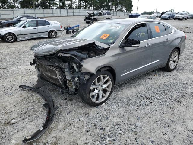 2G1145S35H9187470 - 2017 CHEVROLET IMPALA PRE ნაცრისფერი ფოტო 2