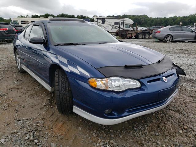 2G1WX12K039276434 - 2003 CHEVROLET MONTE CARL ლურჯი ფოტო 1