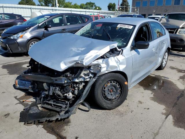 3VW2K7AJ7BM383872 - 2011 VOLKSWAGEN JETTA BASE 银色 照片 2