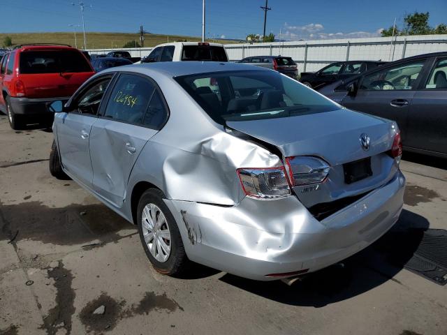 3VW2K7AJ7BM383872 - 2011 VOLKSWAGEN JETTA BASE 银色 照片 3