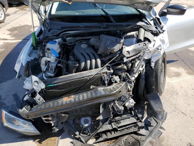 3VW2K7AJ7BM383872 - 2011 VOLKSWAGEN JETTA BASE 银色 照片 7