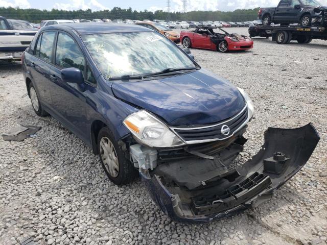 3N1BC1AP8BL381607 - 2011 NISSAN VERSA S BLUE photo 1