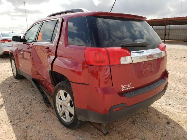 2GKALSEKXF6132415 - 2015 GMC TERRAIN RED photo 3