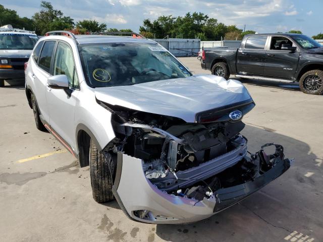 JF2SKARC6MH529435 - 2021 SUBARU FORESTER S SILVER photo 1