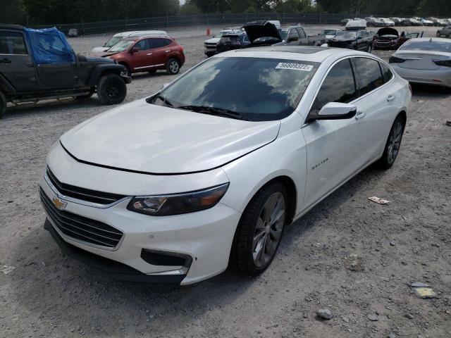 1G1ZH5SX2HF120228 - 2017 CHEVROLET MALIBU PRE WHITE photo 2