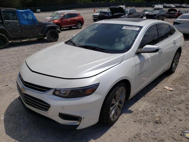 1G1ZH5SX2HF120228 - 2017 CHEVROLET MALIBU PRE WHITE photo 9