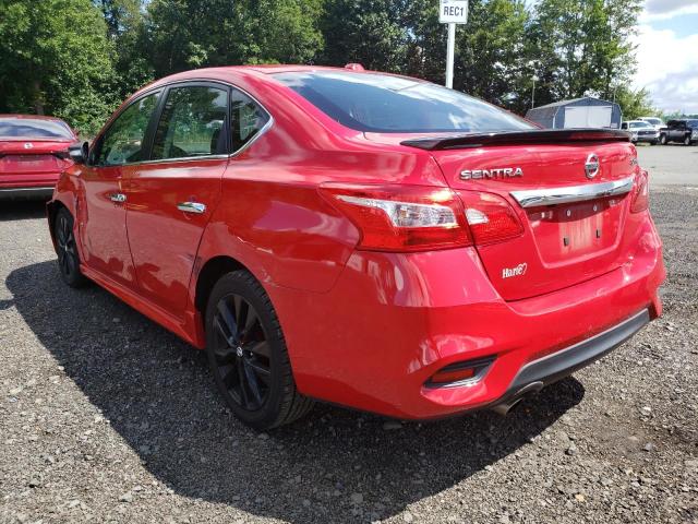 3N1CB7AP3HY325189 - 2017 NISSAN SENTRA SR RED photo 3