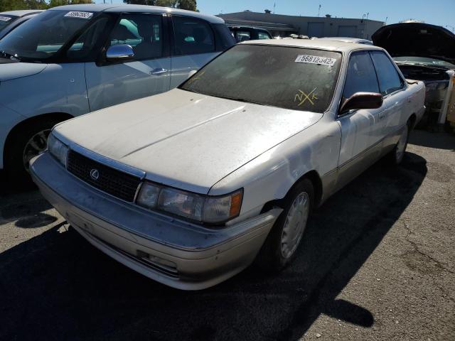 JT8VV22T4L0090637 - 1990 LEXUS ES 250 WHITE photo 2