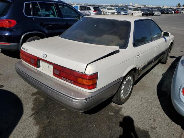 JT8VV22T4L0090637 - 1990 LEXUS ES 250 WHITE photo 4