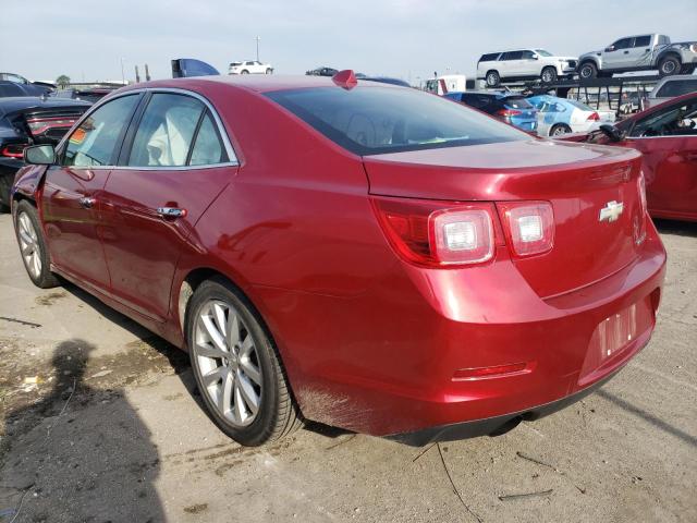 1G11H5SL1EF140492 - 2014 CHEVROLET MALIBU LTZ წითელი ფოტო 3